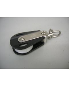 HYE Offshore blok, 1-schijfs, draaiwartel, 13 mm