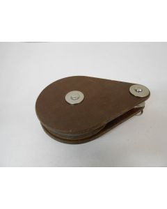 Blok, 1-schijfs, staaldraadblok, 8 mm