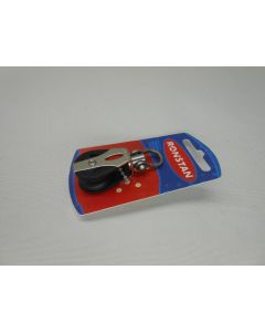 Ronstan Mini blok, 1-schijfs, kogellagers, draaiwartel, 4 - 6 mm 