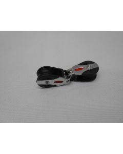 Ronstan blok, 2 x 1-schijfs, In-Lijn blok, kogellagers, 4 - 6 mm