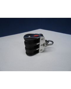 Ronstan Mini blok, 3-schijfs, kogellagers, 4 - 6 mm