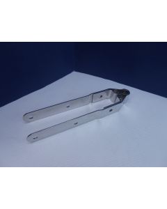 RWO Roerbeslag, Spiegelbeslag, Vingerling, 8 mm, 25 mm