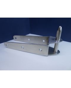 Roerbeslag, Spiegelbeslag, Roerpen, 12 mm pen, 50 mm