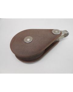 Blok, 1-schijfs, 18 - 20 mm, binnenbeslag, grote schijf