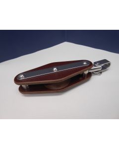 Blok, 1-schijfs, hondsvot, draaiwartel, 13 - 14 mm