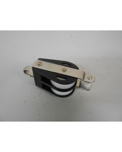 HYE Blok, 2-schijfs, hondsvot, 12 - 13 mm