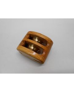 Stropblok, 2-schijfs, 8 - 10 mm