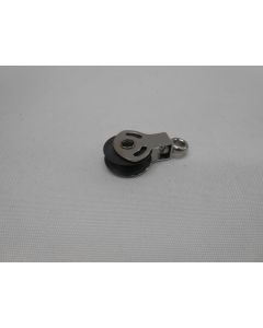 Seasure Micro Blok, 1-schijfs, draaiwartel, High Load, voor 2 mm kabel en 4 mm lijn